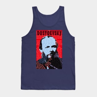 Fyodor Mikhailovich Dostoevsky in Red Tank Top